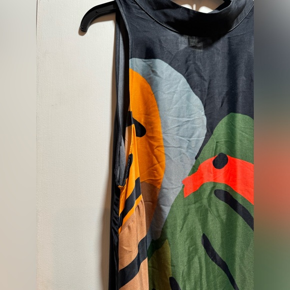 NWT Anthropologie Farm Rio Halter Dress Size Large - Picture 10 of 11